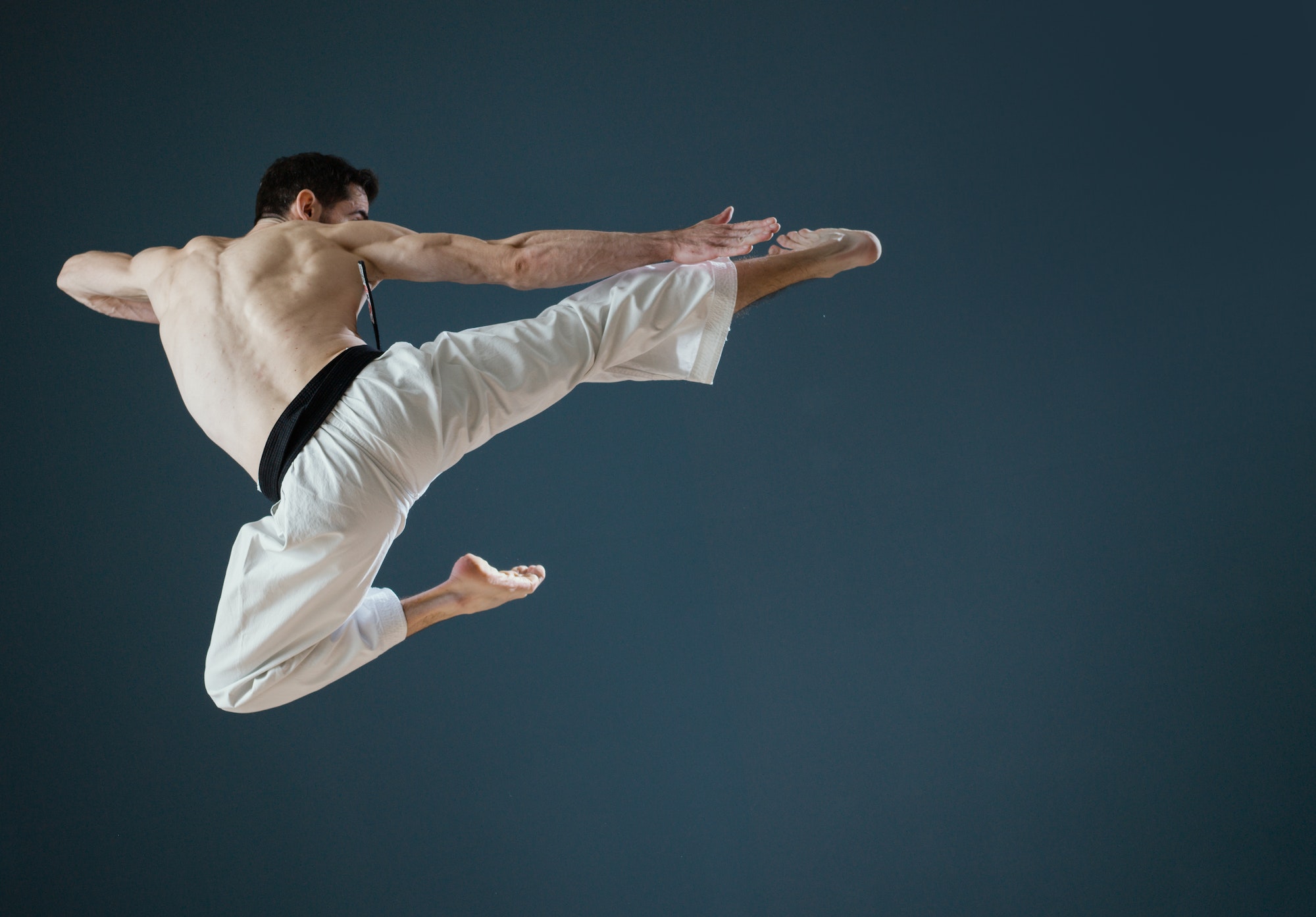 Karateka Sensei at work